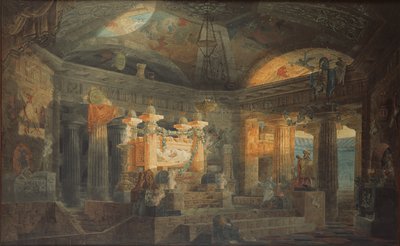Design for a Cenotaph by Joseph Michael Gandy
